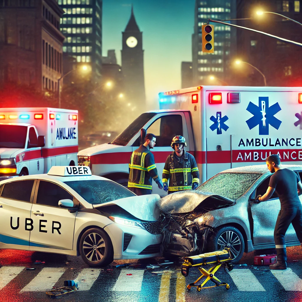 Rideshare Accidents with Injuries