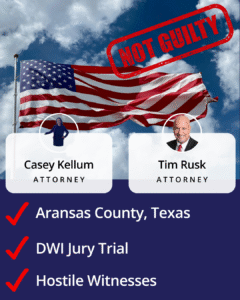 Not Guilty in Aransas County