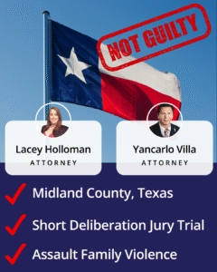 Not Guilty in Midland County