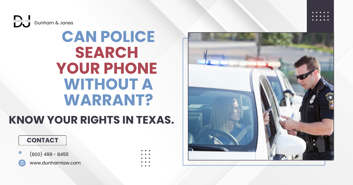 Can police search your phone without a warrant