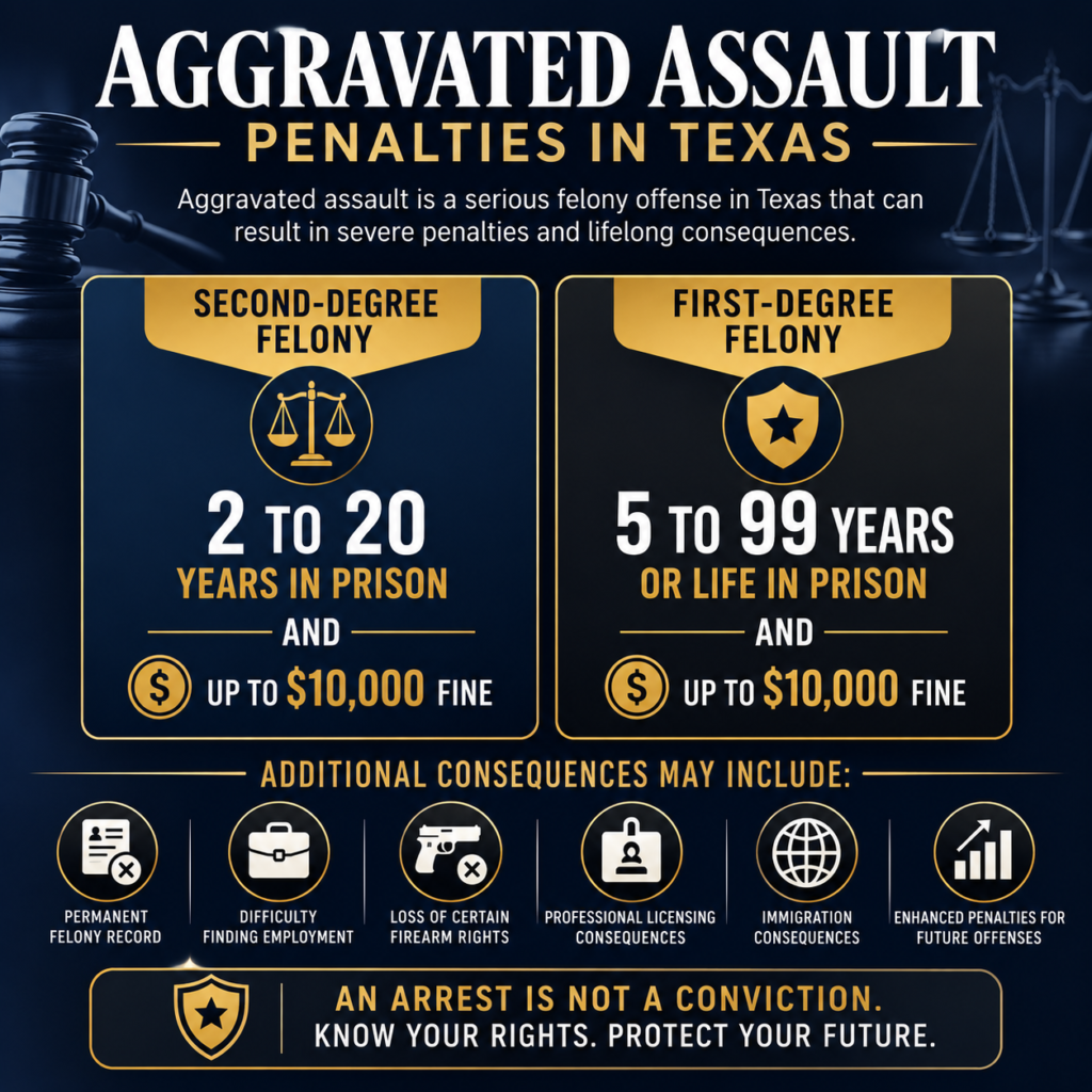 Aggravated Assault Penalties in Texas
