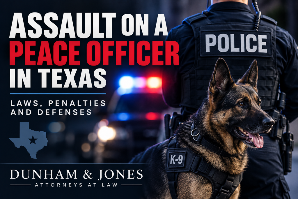 Assault on a Peace Officer in Texas: Laws, Penalties and Defenses