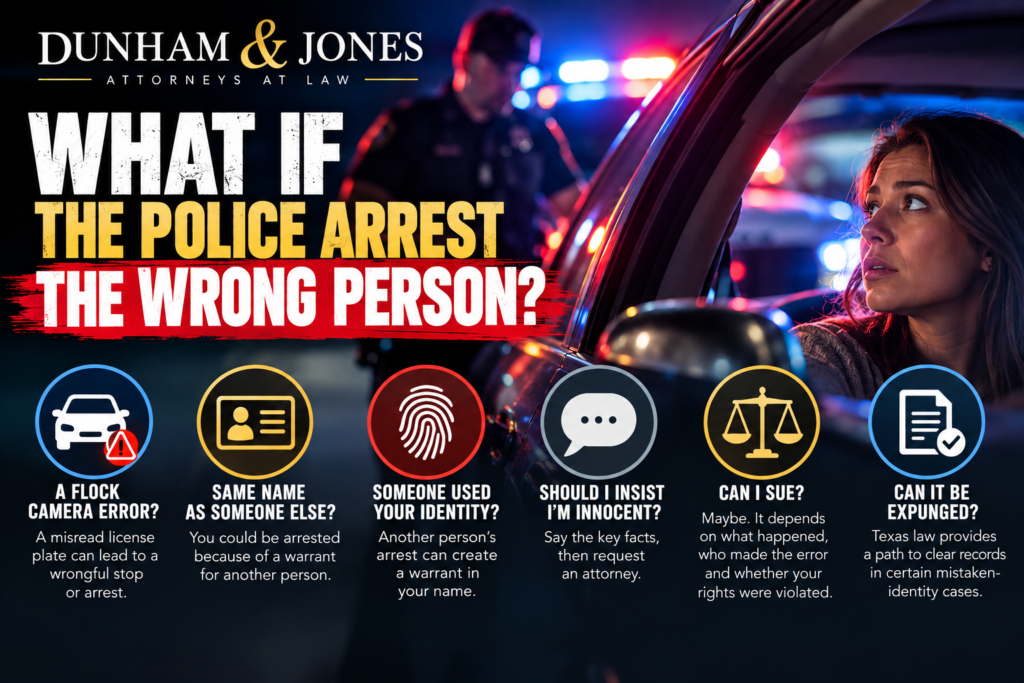 What If the Police Arrest the Wrong Person in Texas?